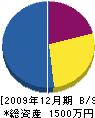 津田電工 貸借対照表 2009年12月期