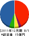 富士電気興業 貸借対照表 2011年12月期