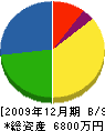 中塚工務店 貸借対照表 2009年12月期