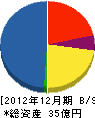 大髙 貸借対照表 2012年12月期
