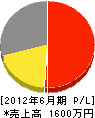 徳七管営 損益計算書 2012年6月期
