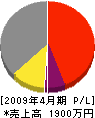豊田電工 損益計算書 2009年4月期