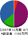 富士工研 貸借対照表 2007年12月期