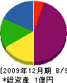 中川組 貸借対照表 2009年12月期