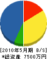 塚本工務店 貸借対照表 2010年5月期