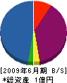 アキヤマ工務店 貸借対照表 2009年6月期