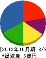 松丸開発工事 貸借対照表 2012年10月期