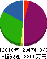 佐藤グリーン 貸借対照表 2010年12月期