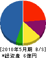 横浜菱住 貸借対照表 2010年5月期