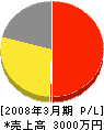 日栄電工 損益計算書 2008年3月期