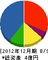 中国商工 貸借対照表 2012年12月期