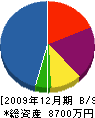 青木工業所 貸借対照表 2009年12月期