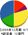 広島ガス北部販売 貸借対照表 2009年12月期