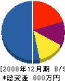 江藤建設 貸借対照表 2008年12月期