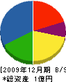 加藤組 貸借対照表 2009年12月期