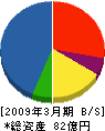 ネクスコ東日本エンジニアリング 貸借対照表 2009年3月期