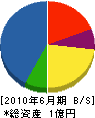 福山テクノ 貸借対照表 2010年6月期