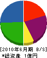 熊谷鉄工 貸借対照表 2010年6月期