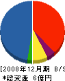 東海産商 貸借対照表 2008年12月期