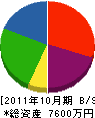 昭栄興業 貸借対照表 2011年10月期