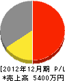 矩広佐藤建設 損益計算書 2012年12月期