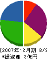 本田組 貸借対照表 2007年12月期