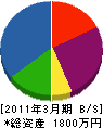 中澤電気商会 貸借対照表 2011年3月期