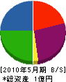 吉澤建設 貸借対照表 2010年5月期