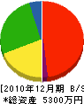 上岡工業 貸借対照表 2010年12月期