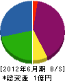 宮前緑化センター 貸借対照表 2012年6月期