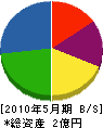 豊田ガーデン 貸借対照表 2010年5月期