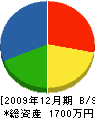 佐竹工業 貸借対照表 2009年12月期