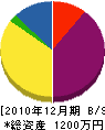 坂本工務店 貸借対照表 2010年12月期