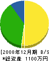 丸紀中田商店 貸借対照表 2008年12月期