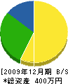 田中園芸 貸借対照表 2009年12月期