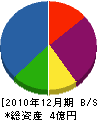 堀江商会 貸借対照表 2010年12月期