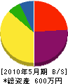 小菅内装 貸借対照表 2010年5月期