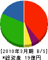 ケイセイ 貸借対照表 2010年3月期