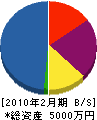 札幌電商社 貸借対照表 2010年2月期