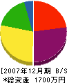 中井工務店 貸借対照表 2007年12月期