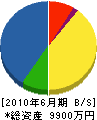 鈴木電気 貸借対照表 2010年6月期