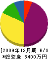 阪田建設 貸借対照表 2009年12月期