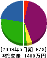 名阪エンジニアリング 貸借対照表 2009年5月期