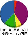 久徳電工 貸借対照表 2010年6月期