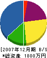 能代黒松園 貸借対照表 2007年12月期