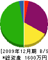 多田組 貸借対照表 2009年12月期