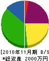 埼玉興産 貸借対照表 2010年11月期