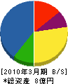 國興システムズ 貸借対照表 2010年3月期