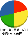 村岡通信建設 貸借対照表 2010年3月期