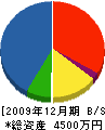 今井工業 貸借対照表 2009年12月期